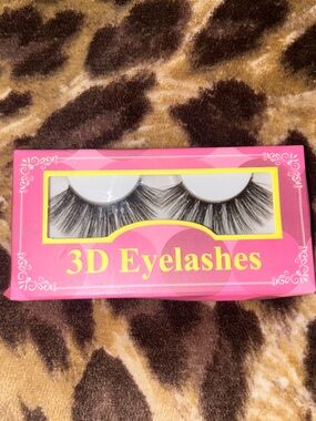 3D False Eyelashes - Black